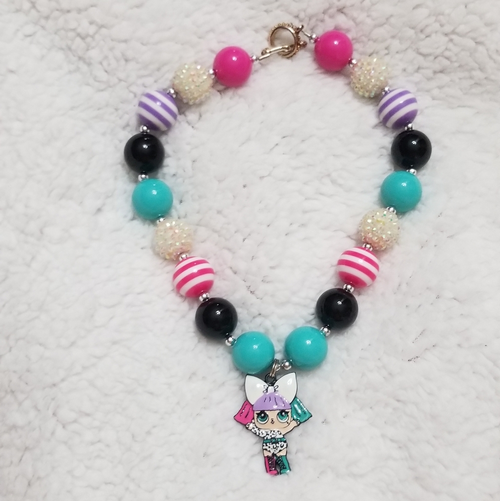 LOL Chunky Bubble Gum Necklace
